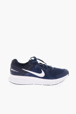 Perforated Fabric RUN SWIFT 2 Low-Top Sneakers with Contrasting Logo