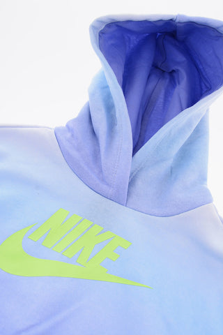 Set aus Sweatshirt und Jogginghose aus gebürsteter Baumwolle mit Farbverlauf