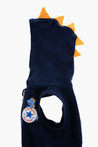 ALL STAR CHUCK TAYLOR Set Pagliaccetto con Cappuccio e Body Stampato