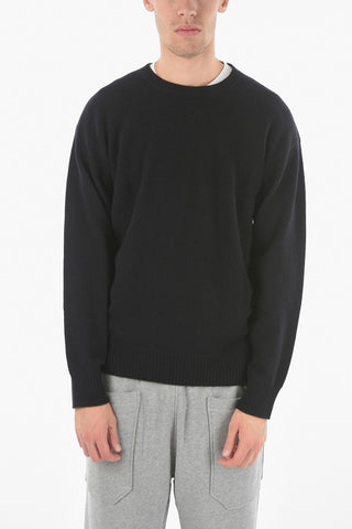 ZZEGNA Crew Neck Cashmere Blend Sweater