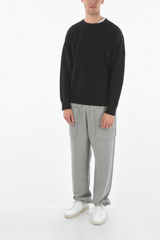 ZZEGNA Crew Neck Cashmere Blend Sweater