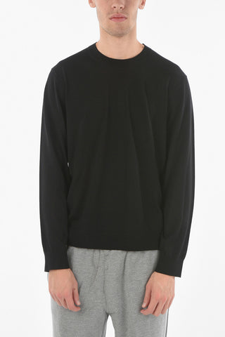 ZZEGNA Crew Neck Wool Sweater