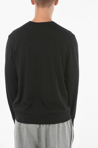 ZZEGNA Crew Neck Wool Sweater