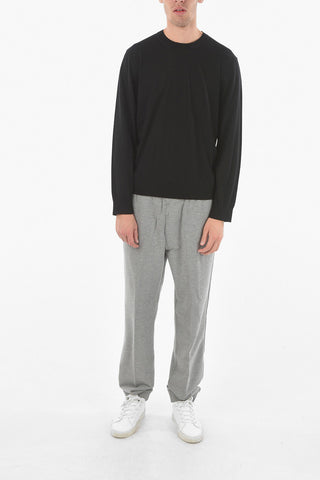 ZZEGNA Crew Neck Wool Sweater