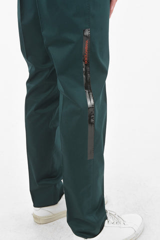 Pants With Polished Contrasting Band
