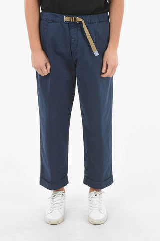 Pantaloni Wide Fit Con Coulisse e Pinces