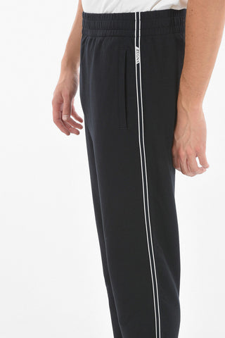 ZZEGNA 2 Pocket Sweatpants with Side Contrasting Bands