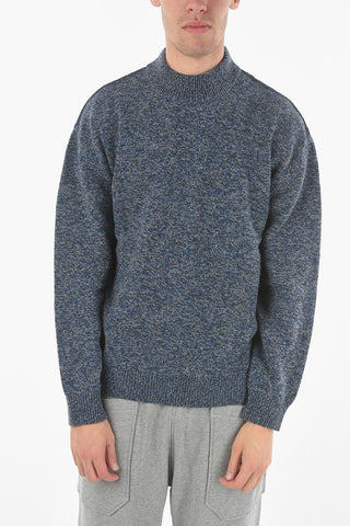 ZZEGNA Wool Crew Neck Sweatshirt