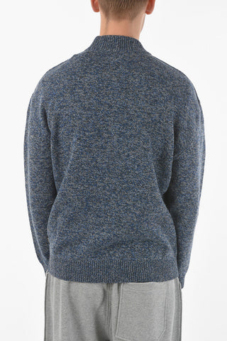 ZZEGNA Wool Crew Neck Sweatshirt