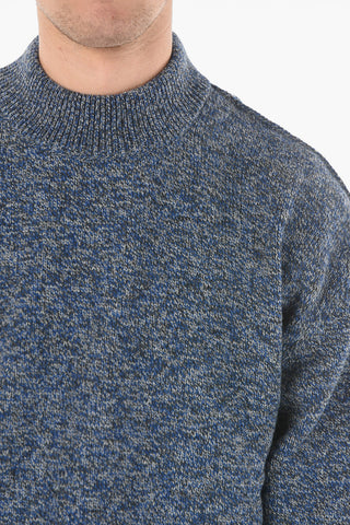 ZZEGNA Wool Crew Neck Sweatshirt