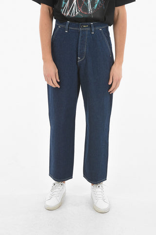 RED 4 Pockets TWISTED BAGGY Jeans