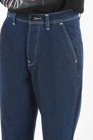 RED 4 Pockets TWISTED BAGGY Jeans