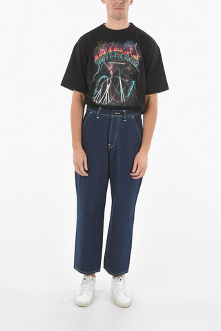 RED 4 Pockets TWISTED BAGGY Jeans