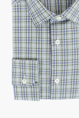 Plaid Motif Slim Fit Shirt
