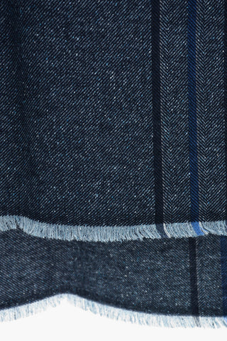 Wool and Silk Twill Scarf