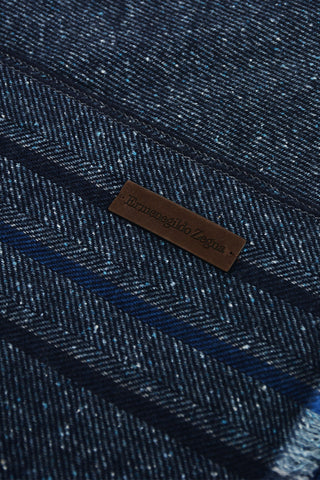 Wool and Silk Twill Scarf