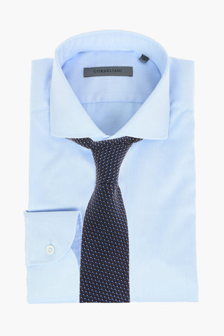 Standard Collar Twill Cotton Shirt