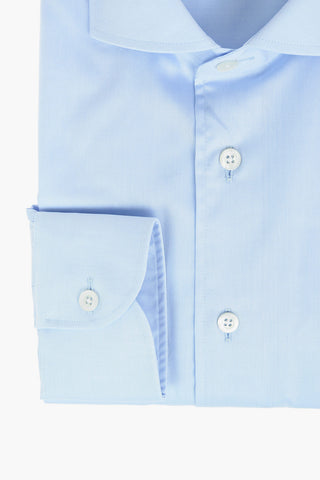 Standard Collar Twill Cotton Shirt