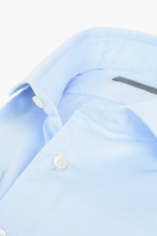 Standard Collar Twill Cotton Shirt