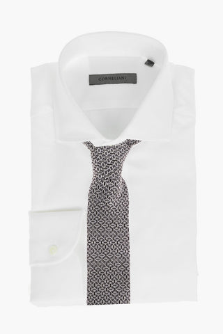 Standard Collar Pin Point Cotton Shirt