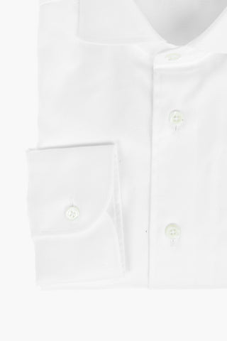 Standard Collar Twill Cotton Shirt