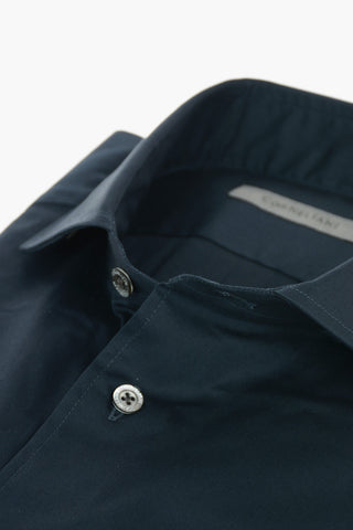 Standard Collar Popeline Cotton Shirt