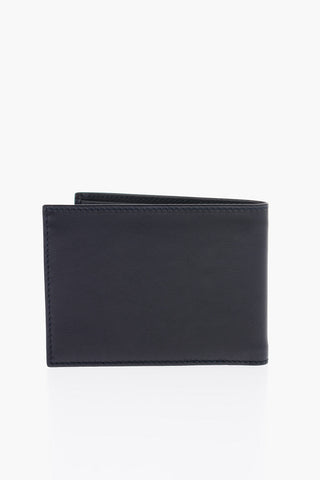 Solid Color Leather Wallet