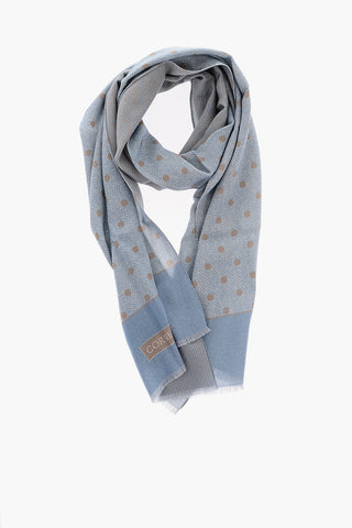 Polka Dots Wool Scarf