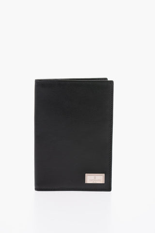 Solid Color Leather Card Holder