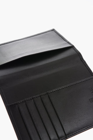 Solid Color Leather Card Holder