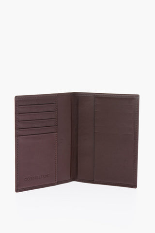 Solid Color Leather Card Holder