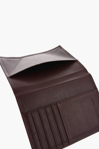 Solid Color Leather Card Holder