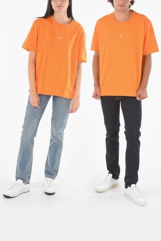 solid color crew-neck HANGER t-shirt