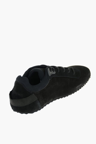 Suede Leather LES CHAUSSURES ESCA Sneakers with Asymmetrical Lace-fastening