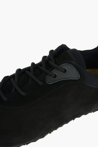 Suede Leather LES CHAUSSURES ESCA Sneakers with Asymmetrical Lace-fastening