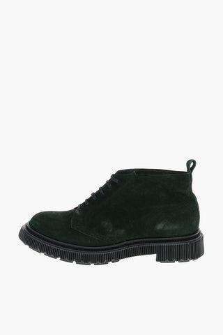 Stivaletti in Suede TYPE 121 con Suola Segmentata
