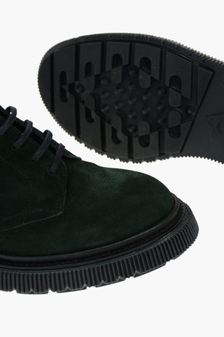 Stivaletti in Suede TYPE 121 con Suola Segmentata