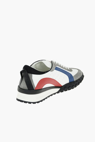 LEGEND Leather Sneakers with Debossed Logo