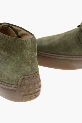 Polacchine in Suede CASSETTA con Suola Logata
