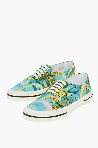 TYSON REEDER X CELINE Sneakers in Tela ACID JUNGLE con Stampa AUTOBAHN