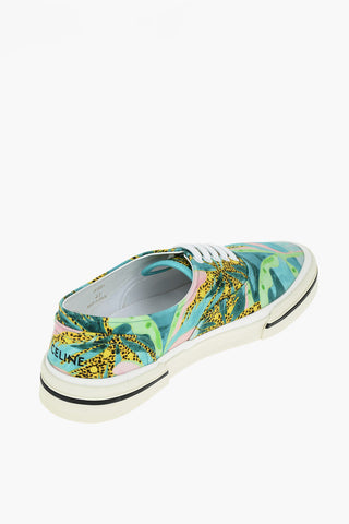TYSON REEDER X CELINE Sneakers in Tela ACID JUNGLE con Stampa AUTOBAHN