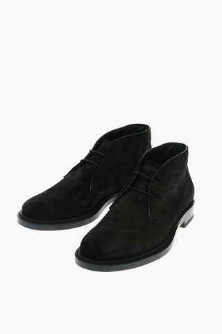 Suede Leather Desert Boots