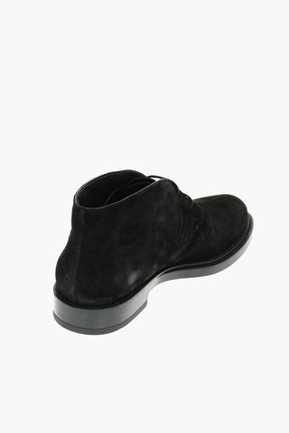 Suede Leather Desert Boots