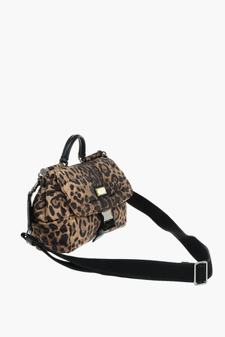 Animalier Print SICILY Quilted Crossbody Bag