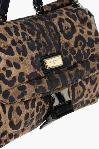 Animalier Print SICILY Quilted Crossbody Bag