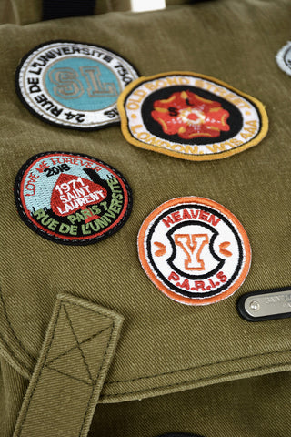 NOE Fabric Backpack With Patches