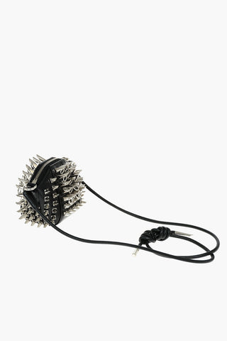 Leather ANTIGONA Mini Crossbody Bag With Studs