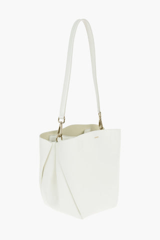 Borsa Bucket A Spalla In Pelle 