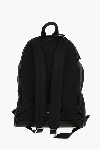 Logo Print CITY Fabric Backpack