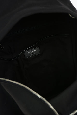 Logo Print CITY Fabric Backpack